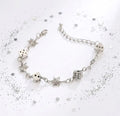 Chrome Dice Bracelet