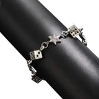 Chrome Dice Bracelet